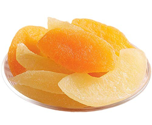 OUYANGHENGZHI Preserved Snack Dried Yellow Peach Pulp Huang Tao Gan ??? 200g/7oz