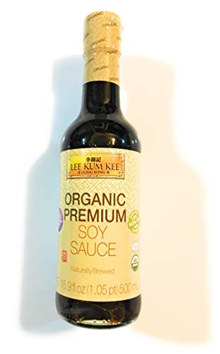 Lee Kum Kee Organic Premium Soy Sauce 16.9 Fl Oz-2 Pack-