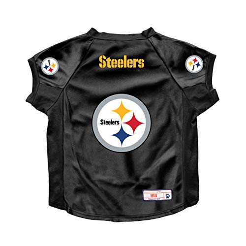 Little Earth NFL Pittsburgh Steelers Pet JerseyJersey Stretch Team Color Big Dog