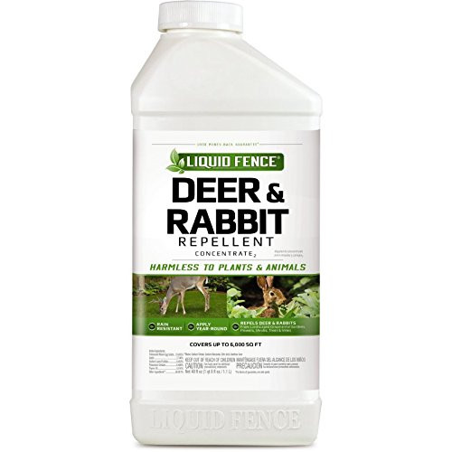 Liquid Fence Deer & Rabbit Repellent Concentrate, 40-oz Liquid Fence Deer & Rabbit Repellent Concentrate, 40-oz
