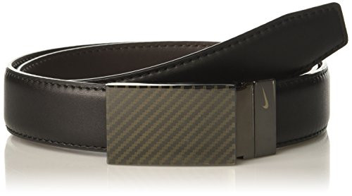 Nike Mens Standard Carbon Fiber Plaque Reversible Belt black/brown 36