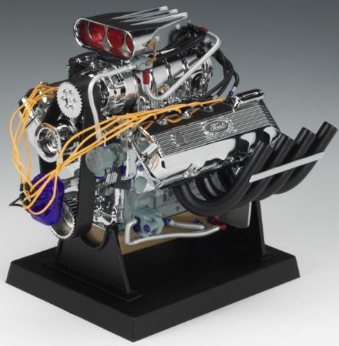 Liberty Classics Ford Top Fuel Dragster Engine Replica, 1/6th Scale Die Cast
