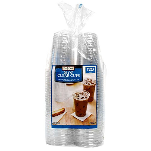 Members Mark Clear Plastic Cups 20 oz. -120 ct.- -pack of 2- Members Mark Clear Plastic Cups 20 oz. -120 ct.- -pack of 2-