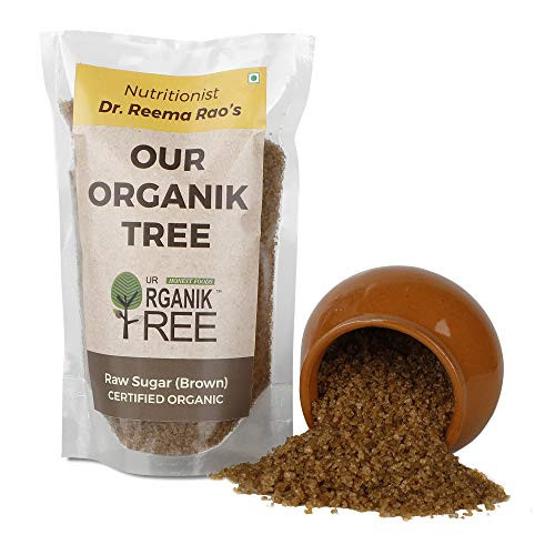100  percent organic Brown Sugar Raw / Cane Sugar 500 Gms -17.64 OZ-