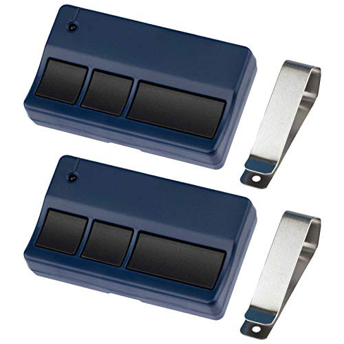2 Remotes for 373LM Liftmaster Garage Door Opener (Blue)