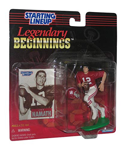 1998 Legendary Begginnings Starting Lineup - Joe Namath - University of Alabama
