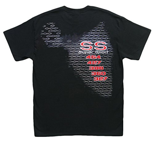 Bowtie/SS Black T-Shirt XXL - Chevy Camaro Chevelle Nova Monte Carlo