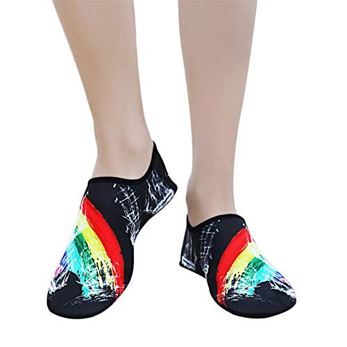 Yeyamei Water Shoes for Men and Women Water Shoes for Womens and Mens Summer Barefoot Shoes Quick Dry Aqua Socks for Beach Swim Yoga Exercise