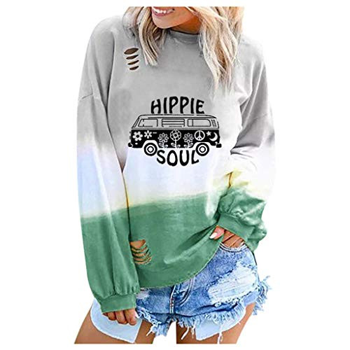 Tye Dye Sweatshirts WomenWomens Lightweight Tie Dye Hoodie Sweatshirts Casual Long Sleeve Tops Green Tye Dye Sweatshirts WomenWomens Lightweight Tie Dye Hoodie Sweatshirts Casual Long Sleeve Tops Green
