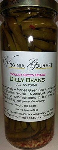 Dilly Beans - Pickled Green Beans - Virginia Gourmet