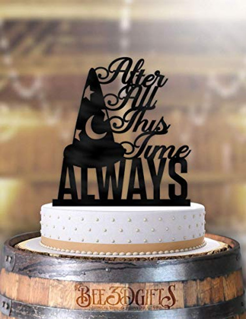 After All This Time Always Wizard Wedding Cake Topper After All This Time Always Wizard Wedding Cake Topper