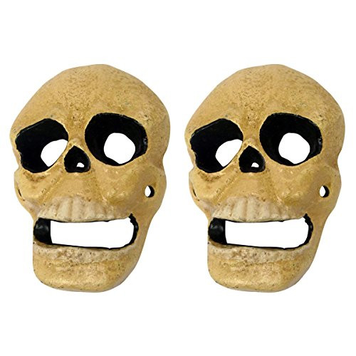 Design Toscano Evil Skull Cast Iron Bottle Opener: Set of Two