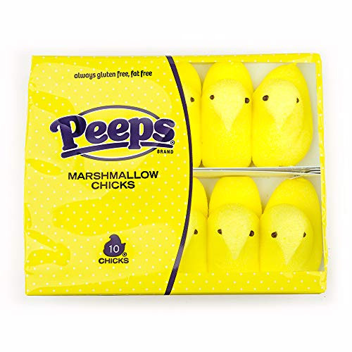 Easter Candy Peeps Yellow Chicks -3 Pack- - Marshmallow