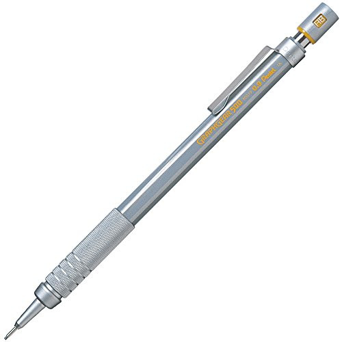 Pentel Packaged Graph Gear 500 Automatic Drafting Pencil 0.9mm Yellow Accents -XPG519-