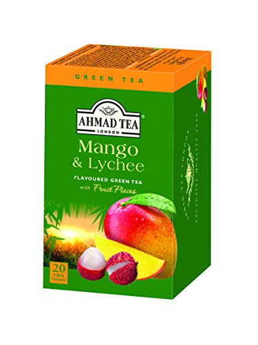 Ahmad Tea Mango  and  Lychee green tea 6Count