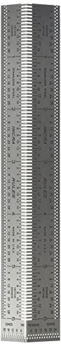 INCRA BNDRUL06 Precision Bend Rulers 6 inch