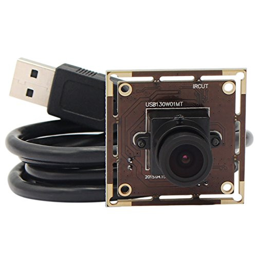 ELP USB Camera 2.8mm Lens 960h, Camera Module for Low Light on Linux/android/windows/mac