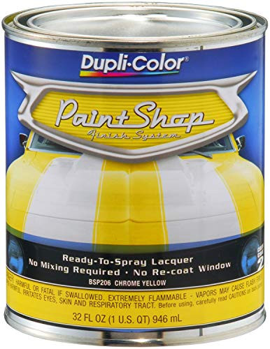 Dupli-Color BSP206 Chrome Yellow Paint Shop Finish System - 32 oz.