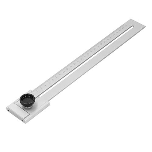 Woodworking Parallel Ruler Accuracy Scribing Line Rule Clear Scale High Reliability for Marking Measuring Mechanical Processing-300mm-