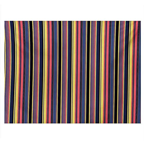 ScottDecor Modern Underwater World Backdrop Colorful Geometric Stripes Lines Vintage Retro Style Fashionable Design Art Print PVC Adhesive Static Cling Wallpaper Sticker Multicolor W24 x L16 Inch