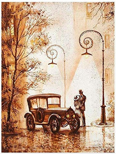 5D Diamond Painting Kit Diamond Painting Kit Diamond Couple Bead Embroidery Kit Display Mosaic Diamond40X50Cm