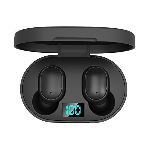 Nomber TWS Wireless Earphone for Redmi Airdots Earbuds LED Display Bluetooth V5.0 Headsets with Mic