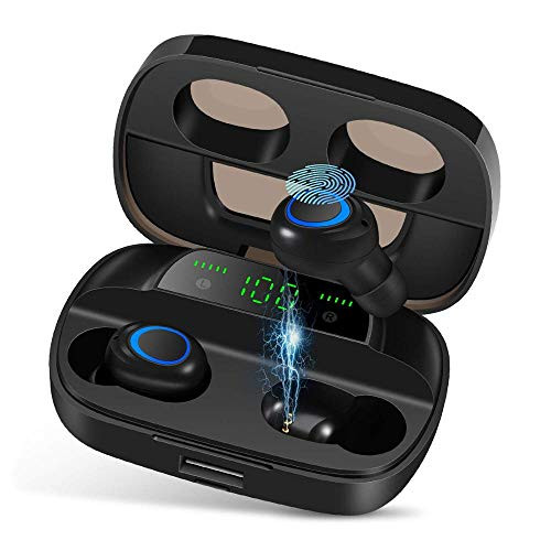 Nomber TWS Wireless Bluetooth Earphone Stereo Bass Bluetooth 5.0 with Mic LED Display Touch Control Wireless Headphones Nomber TWS Wireless Bluetooth Earphone Stereo Bass Bluetooth 5.0 with Mic LED Display Touch Control Wireless Headphones