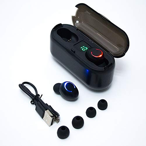 Nomber Wireless Bluetooth 5.0 Earphone LED Display TWS 2200mAh Fingerprint Touch Headphones Earbuds Headset Microphone Nomber Wireless Bluetooth 5.0 Earphone LED Display TWS 2200mAh Fingerprint Touch Headphones Earbuds Headset Microphone
