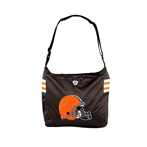 Littlearth womens NFL Cleveland Browns Jersey Tote 15 H x 14 inch W x 4 D