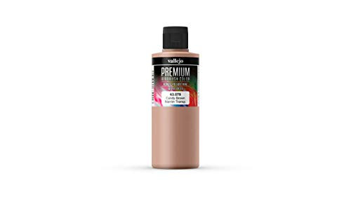 Vallejo  Premium Airbrush Paint  200ml  Candy Brown Transparent