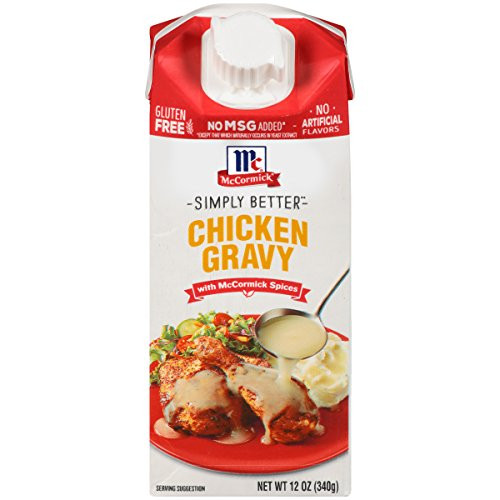 McCormick Simply Better Chicken Gravy 12 oz -Pack of 8-