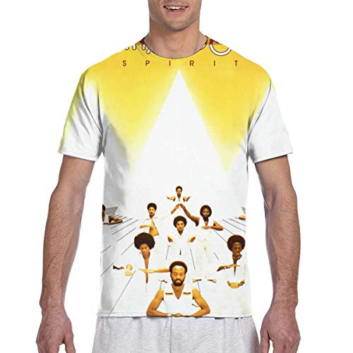 Mans Earth Wind  and  Fire Spirit Leisure Outdoor T-Shirt L Black