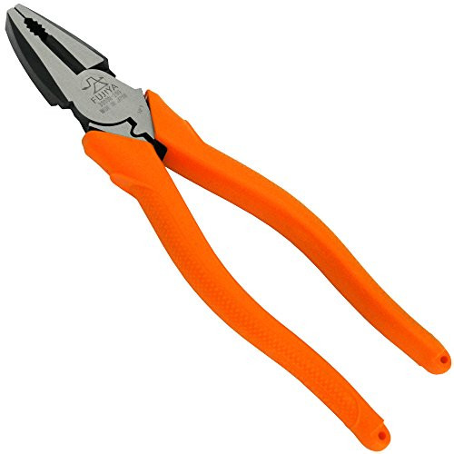 FUJIYA Tools 3000N-200 High Leverage Side Cutting Pliers 8 Inch