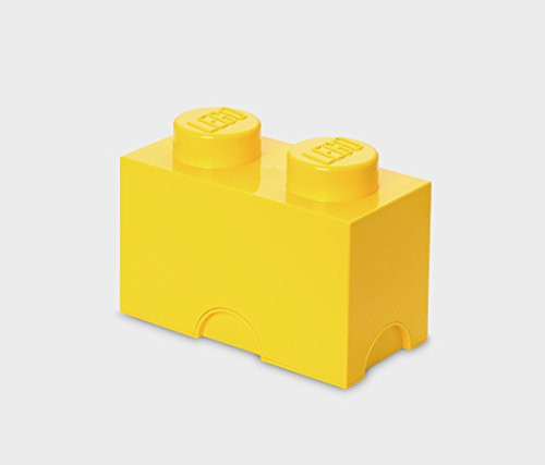 LEGO Bright Yellow Storage Brick 2 Childrens Toy Box