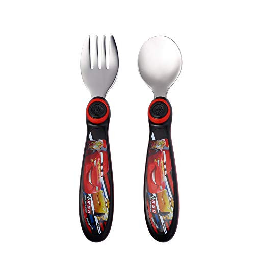 The First Years Disney/Pixar Cars Easy Grasp Flatware (Packaging May Vary)