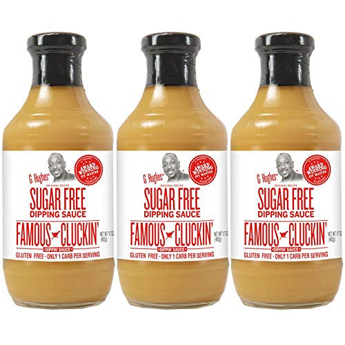 G Hughes Sugar Free Famous Cluckin Sauce -3 Pack-