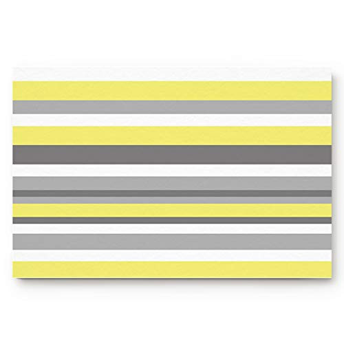 Doormats Entrance Rugs Yellow Grat Stripes Entryway Door Mats Lateral Stripes Floor Mats Apartment Office Front Door 23.6 x 15.7 inches Doormats Entrance Rugs Yellow Grat Stripes Entryway Door Mats Lateral Stripes Floor Mats Apartment Office Front Door 23.6 x 15.7 inches