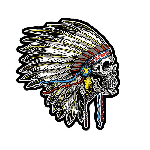 Hot Leathers Side Headdress Patch -Multicolor 9 inch Width x 10 inch Height-