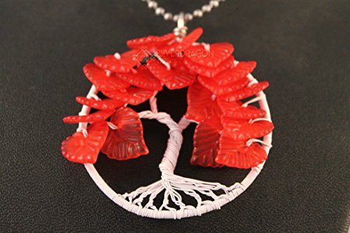 Game of Thrones Inspired Weirwood Tree of Life Pendant