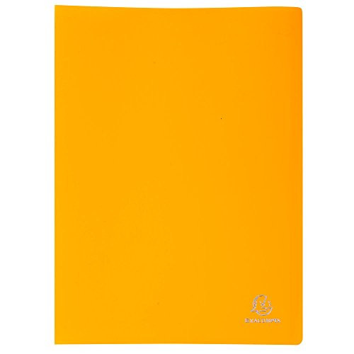 Exacompta Soft PP Display Book A4 10 pockets - Yellow