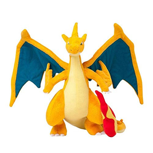 Charizard Plush Toy - Yellow Charizard Y Stuffed Animal 10 inch for Boy Girl