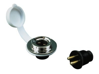 Sea-Dog Line Polarized Cable Outlet 12-Volt deck outlet only for 426142