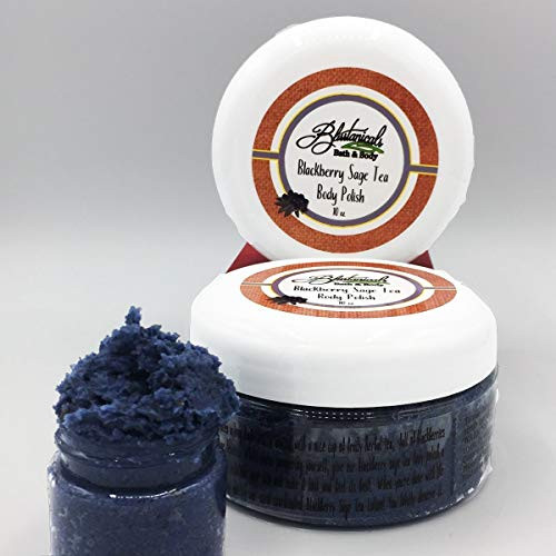 Blackberry Sage Tea Body Polish Sugar Scrub Exfoliant
