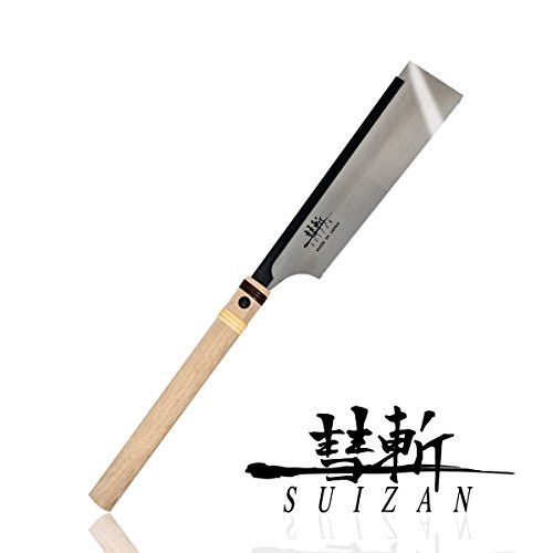 SUIZAN Japanese Hand Saw 9-1/2 inch Dozuki (Dovetail) Pull Saw for Woodworking SUIZAN Japanese Hand Saw 9-1/2 inch Dozuki (Dovetail) Pull Saw for Woodworking
