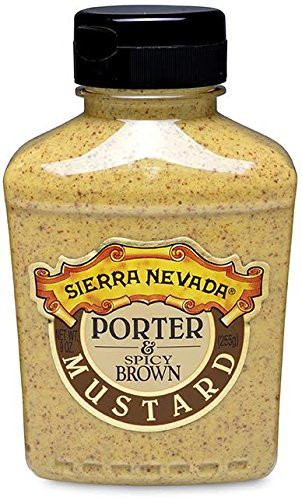 Sierra Nevada Porter  and  Spicy Brown Mustard 9 oz Sqz -3 Pack-