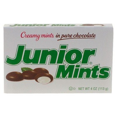 Junior Mints Theater Box Chocolate Candy - 4oz/12ct Brown
