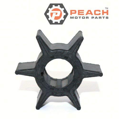Peach Motor Parts PM-6H3-44352-00-00 Impeller Water Pump Replaces Yamaha 6H3-44352-00-00 697-44352-00-00 Mercury Marine 47-81423M 47-82824M 47-97108M Sierra 18-3069 Mallory 9-45 Made b