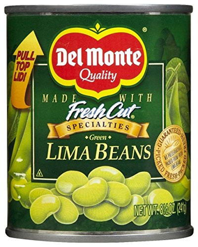 Del Monte Fresh Cut Green Lima Beans 8.5 oz 12 pk