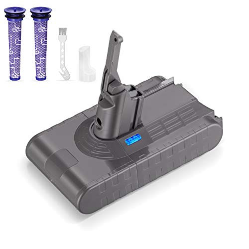 Powerextra 4.0Ah Replace V8 Battery 21.6V Battery Compatible with V8 Absolute V8 Animal V8 Motorhead V8 Fluffy V8 Carbon Fiber Cord-Free Handheld Vacuum Powerextra 4.0Ah Replace V8 Battery 21.6V Battery Compatible with V8 Absolute V8 Animal V8 Motorhead V8 Fluffy V8 Carbon Fiber Cord-Free Handheld Vacuum