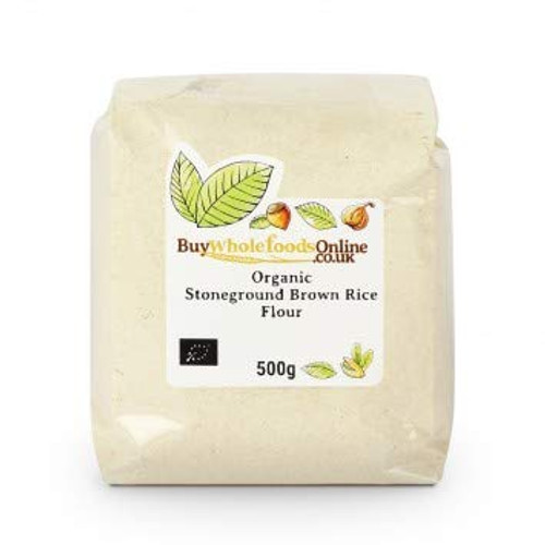 Buy Whole Foods Organic Brown Rice Flour Stoneground -500g- Buy Whole Foods Organic Brown Rice Flour Stoneground -500g-